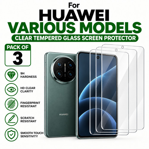 Pack for huawei tempered - 3,